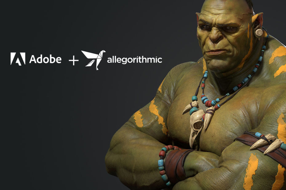 Adobe Acquires Allegorithmic, the Leader in 3D Editing and Authoring for Gaming and Entertainment